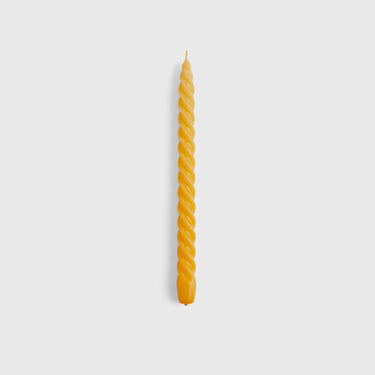 Hay - Twist Long Candle - Warm Yellow