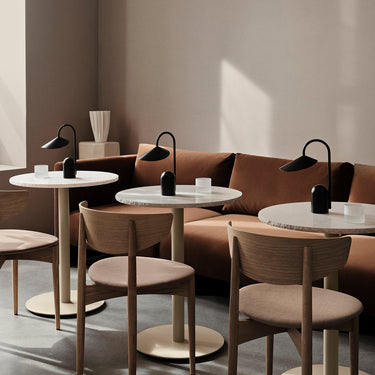 Ferm Living - Mineral Cafe Table - Bianco Curia