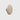 Wooden knob on a light gray background