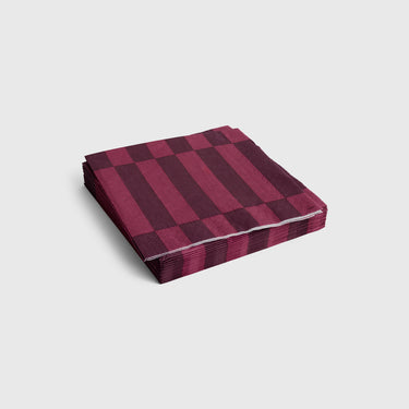 Hay - Pattern Napkins (set of 20) - Bordeaux and wine