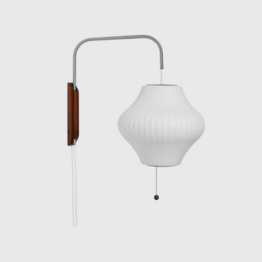 Hay - Nelson Pear Wall Sconce Cabled - Off White - Small
