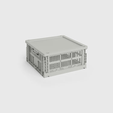 Hay - Colour Crate - Medium Square - Grey