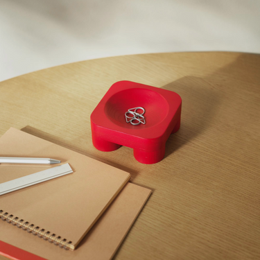 Normann Copenhagen - Chub Bowl - Small - Bright Red