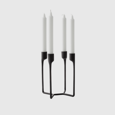 Normann Copenhagen - Heima 4-armed Candlestick - Black