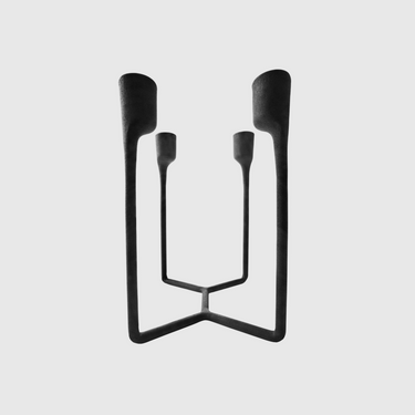 Normann Copenhagen - Heima 4-armed Candlestick - Black