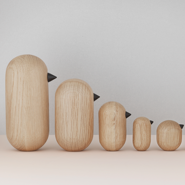 Normann Copenhagen 13.5cm Little Bird - Oak