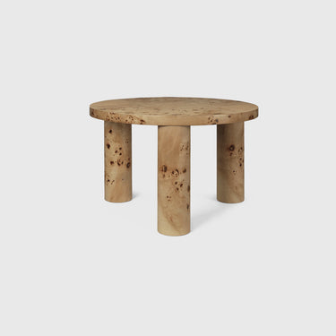 Ferm Living - Post Coffee Table Small - Poplar Burl Veneer