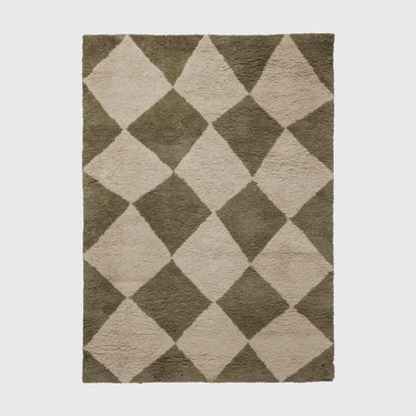 Ferm Living - Tilt Rug - Elm Green