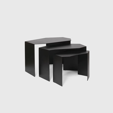 Ferm Living - Shard Cluster Tables (set of 3) - Black