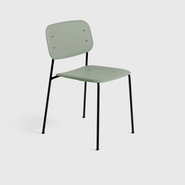 Hay - Soft Edge 40 Chair - Oak Veneer / Black Steel