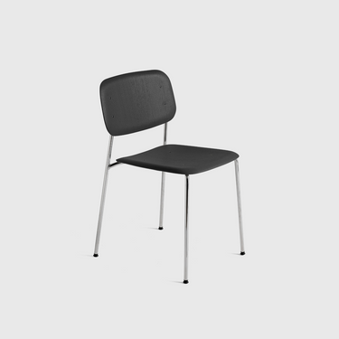 Hay - Soft Edge 40 Chair - Oak Veneer / Chrome