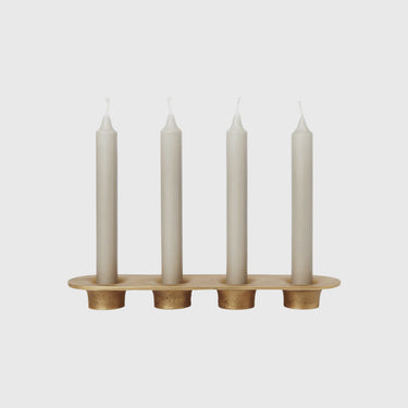 Ferm Living - Sooth Candle Holder - Brass