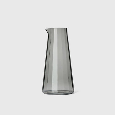 The Conran Shop - Fade Glass Carafe - Smoke colour on white background