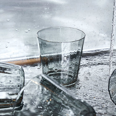 The Conran Shop - Fade Glass Tumbler (set of 4) - Smoke in water