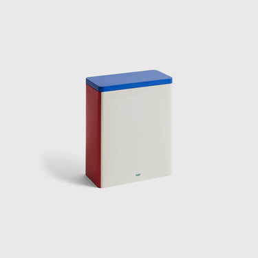 Hay - Tin Container - X Large - Off White, Blue and Red