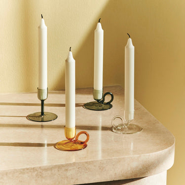 Hay - Tiny Candle Holder Curved - Grey