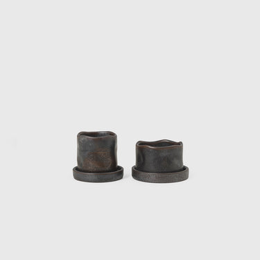 Ferm Living - Uneru Mini Pots - Black