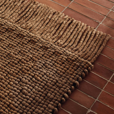 Ferm Living - Udo Rug - Tan/Black