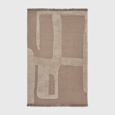 Ferm Living - Alley Wool Rug - Natural - Various Sizes