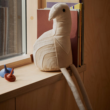 Ferm Living - Bird Teddy - Natural/Off-White
