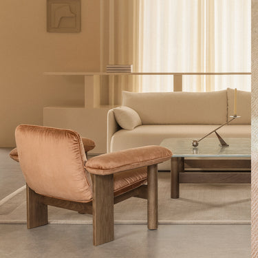 Audo Copenhagen - Brasilia Lounge Chair - Low Back - Various