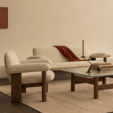 Audo Copenhagen - Brasilia Lounge Chair - Low Back - Various