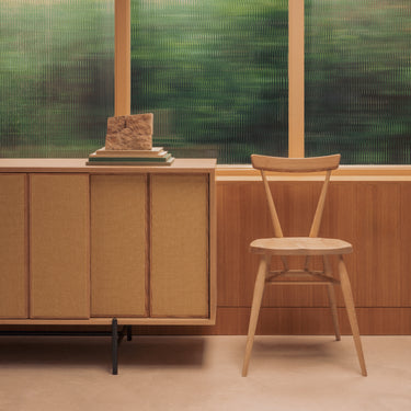 L.Ercolani - Canvas Large Cabinet - Ash / Various Fabrics