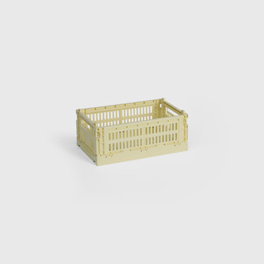 Hay - Colour Crate - Small - Light Yellow