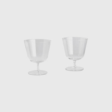Hay - Curve Glasses (set of 2) - Clear