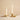 Aaron Probyn - Eclipse Brass Candle Holder - Large / Brushed