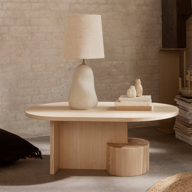 Ferm Living - Eclipse Lamp Shade Medium -  Natural - IN STOCK