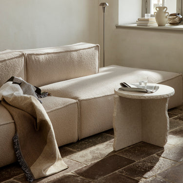 Ferm Living - Mineral Sculptural Table - Bianco Curia