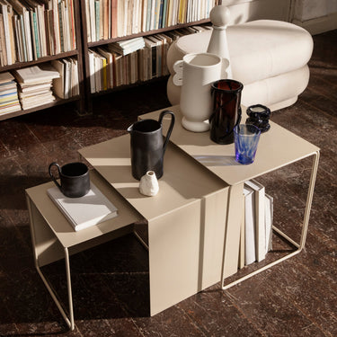 Ferm Living - Cluster Tables (set of 3) - Cashmere