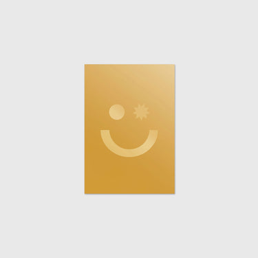 iyouall Glyph - Smiley Gold