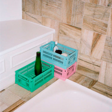 Hay - Colour Crate - Small - Dark Mint