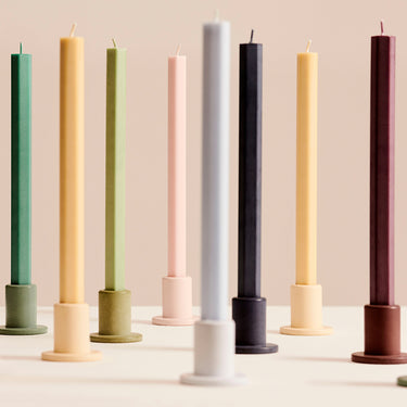 Hay - Hexagon Candle - Nougat
