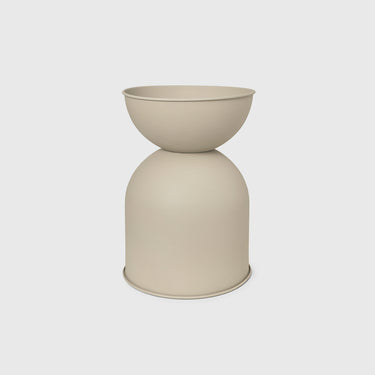 Ferm Living - Hourglass Pot - Medium - Cashmere