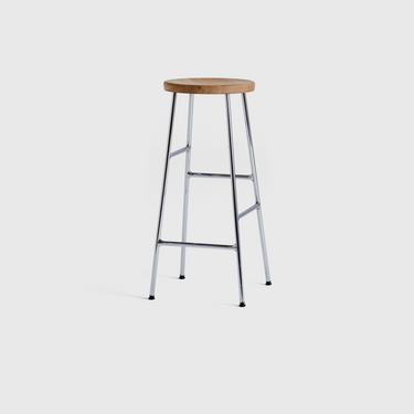 Hay - Cornet Bar Stool - H75 - Chrome Steel