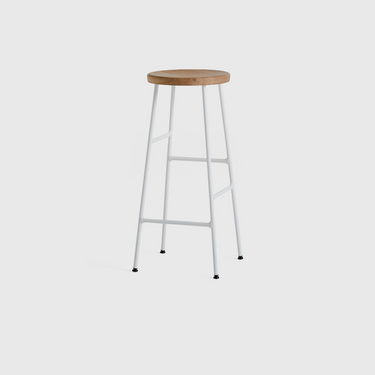 Hay - Cornet Bar Stool - H75 - Powder Coated Steel