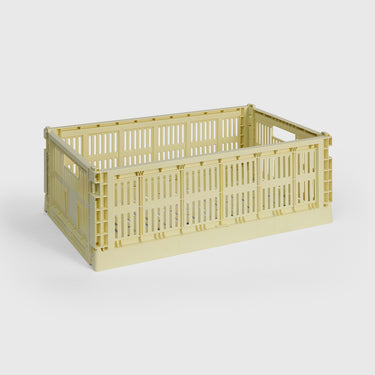 Hay - Colour Crate - Large - Light Yellow