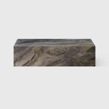 Audo Copenhagen - Marble Plinth - Grey Galaxy - Low