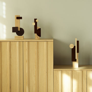 Normann Copenhagen - Join Sculpture - Large - Ash / Carbonized Ash