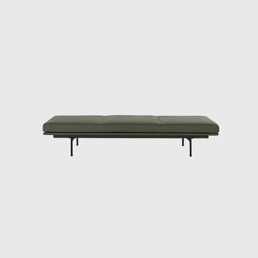 Muuto - Outline Day Bed - Aluminium or Black Legs - Various Fabrics