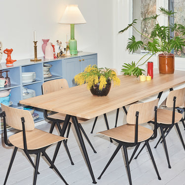 Hay - Pyramid Table 02 - Steel / Veneer