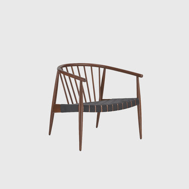 L.Ercolani - Reprise Upholstered Chair - Various Finishes / Webbing