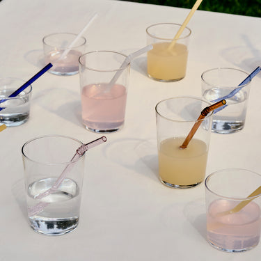 Hay - Sip - Cocktail Straw (Set Of 4) - Opaque Mix