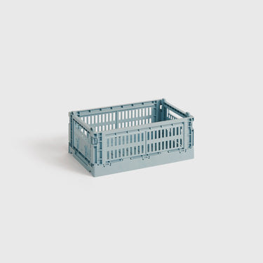 Hay - Colour Crate - Small - Dusty Blue