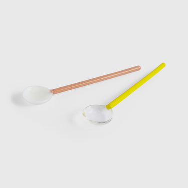 FS24 - Hay - Glass Spoons - Set of 2 - Various Colours