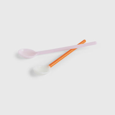 FS24 - Hay - Glass Spoons - Set of 2 - Various Colours