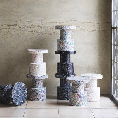 Normann Copenhagen - Bit Stool  - White Multi